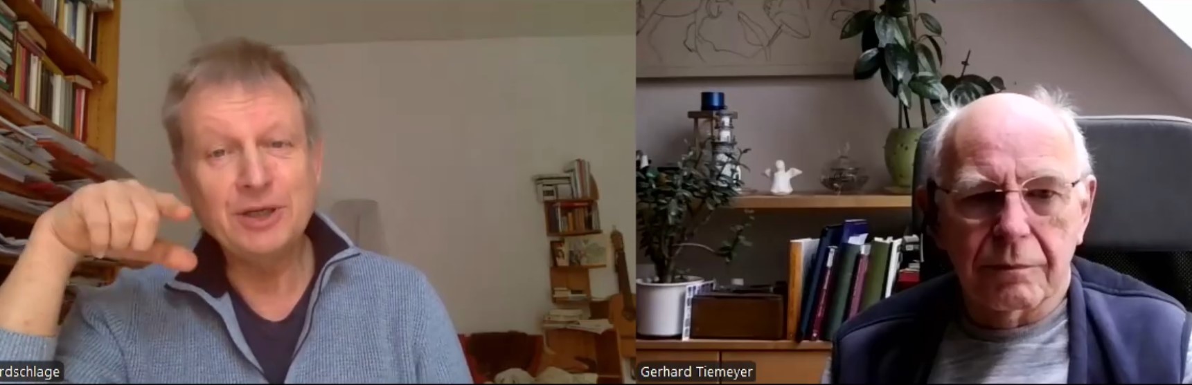 Gespräch zum Thema "Krieg und Töten"